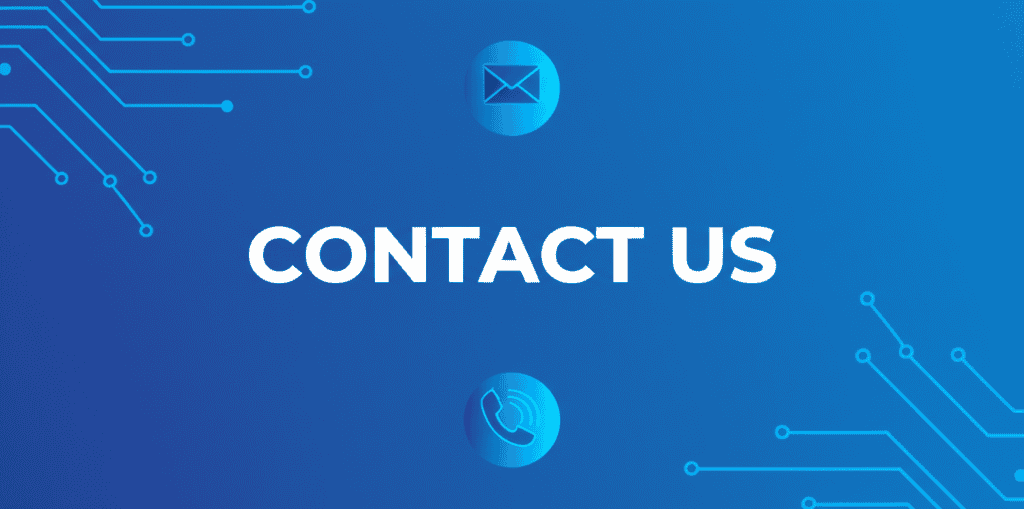 Illustration of a person sending a message, symbolizing contact and communication